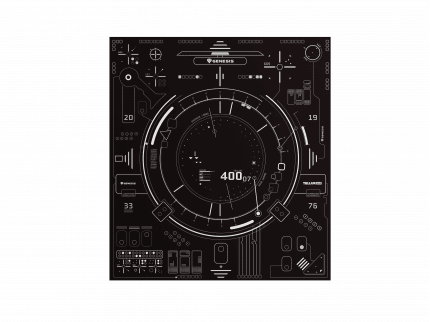 Genesis Tellur 400 SQUARE HUD